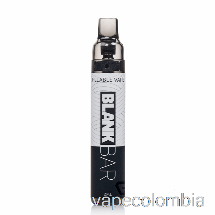 Vape Kit Completo Barra En Blanco 15k Sistema De Cápsulas Desechables Negro / Blanco